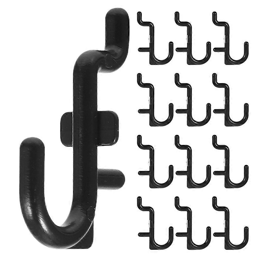 Pegboard Hangers Heavy Duty Utility Hooks For Garage Tool Organization And Workshop Accessories 50Pcs