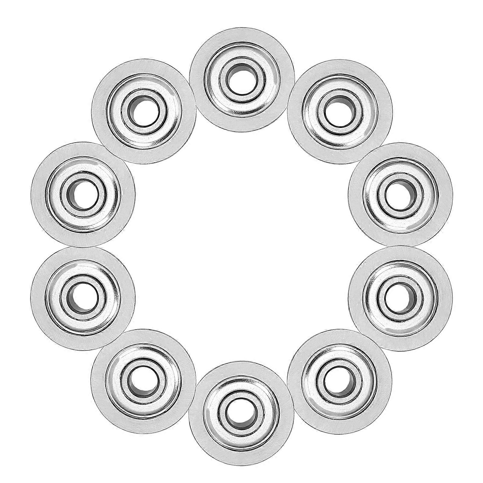 Replacement Bearing Pair 3D Printer Bearings Precision Machining For 3D Printer Users And Professionals 1.50X1.50X0.50CM 10Pcs