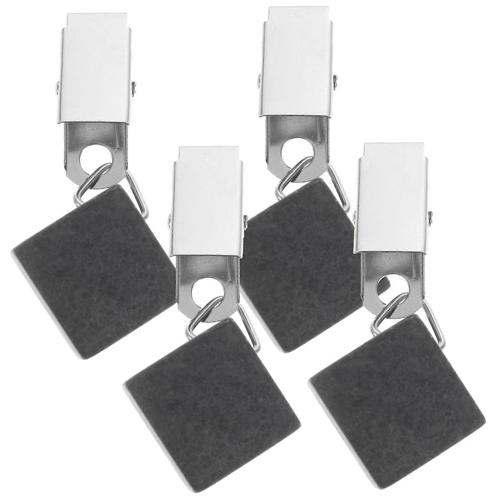 4PCS Outdoor Table Cover Clips, Windproof Tablecloth Weights for Picnics, Parties & Garden Use, Compact Design for Secure Table Decor, Easy to Install