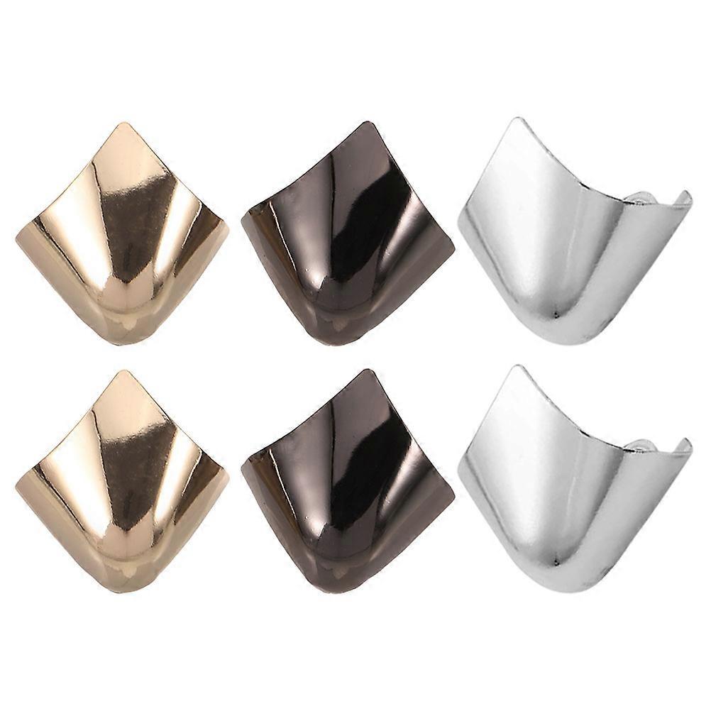 High Heel Replacement Tips Stylish Iron Shoe Tip Protectors For Boots Prevent Wear And Tear 3Pairs
