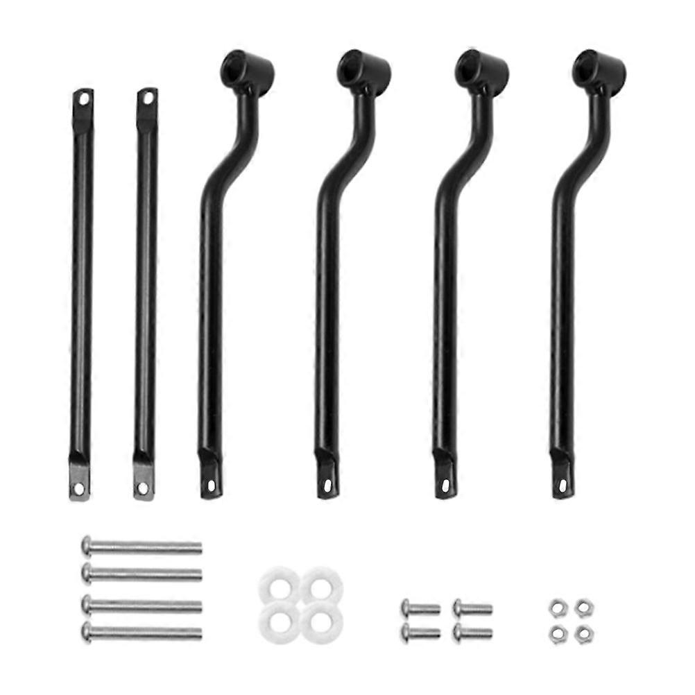 Motorcycle Bag Support Rack Saddle Mounting Bracket Accessory Iron Storage 1Set