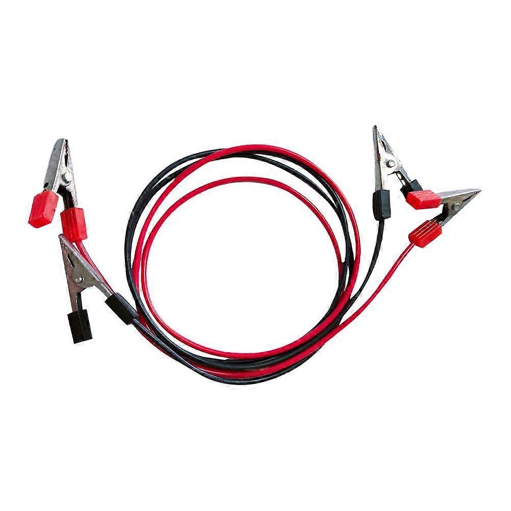 2pcs Alligator Clips Test Leads Dual Ended Crocodile Cable for Physics Teaching