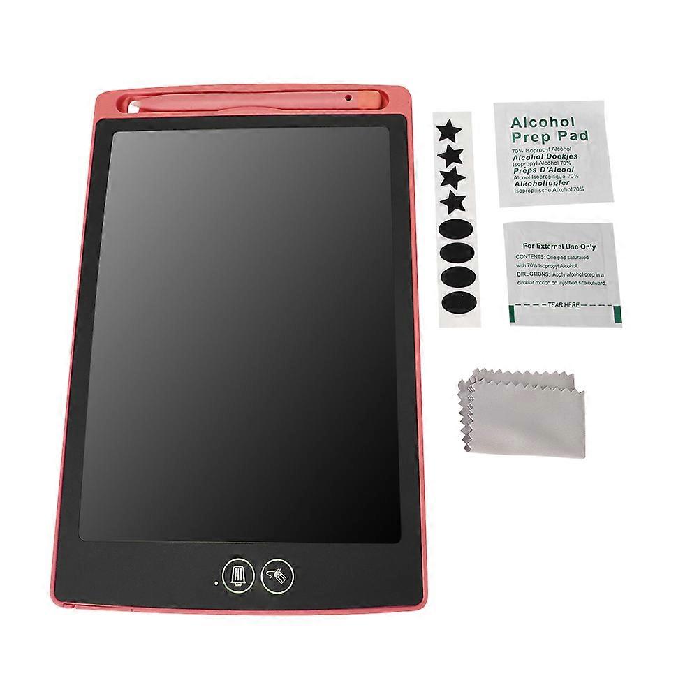 LCD-Zeichentablett, elektronisches Schreib- und Zeichentablett (15*23cm, Rosa)