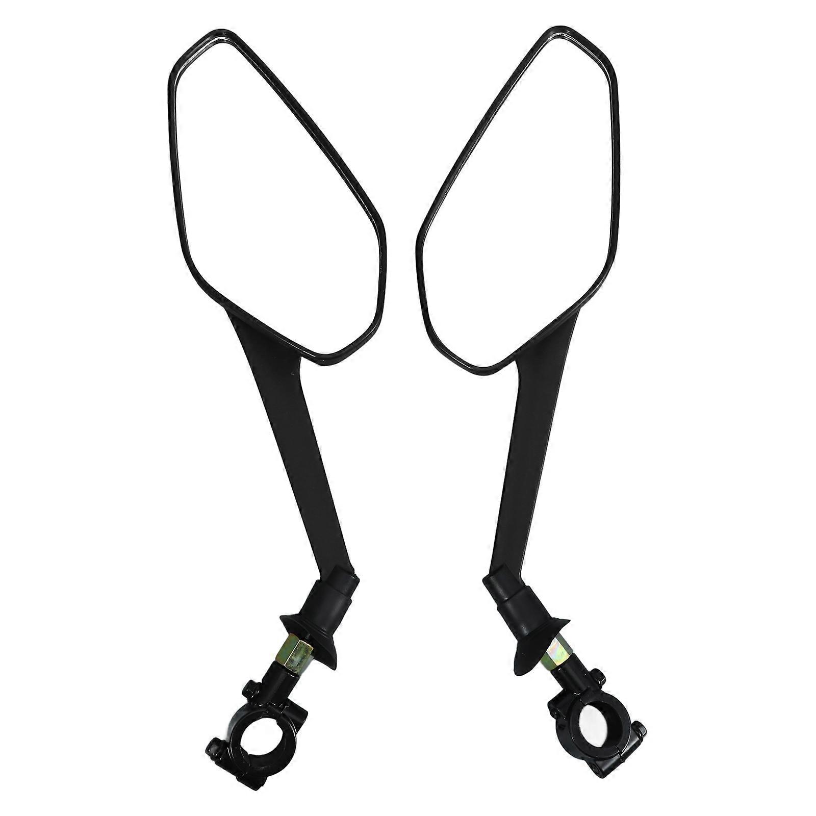 Rear View Mirrors Mountain Bike Mirror for Cyclists Off-Road Riding ABS Wide Field of View 1 Set