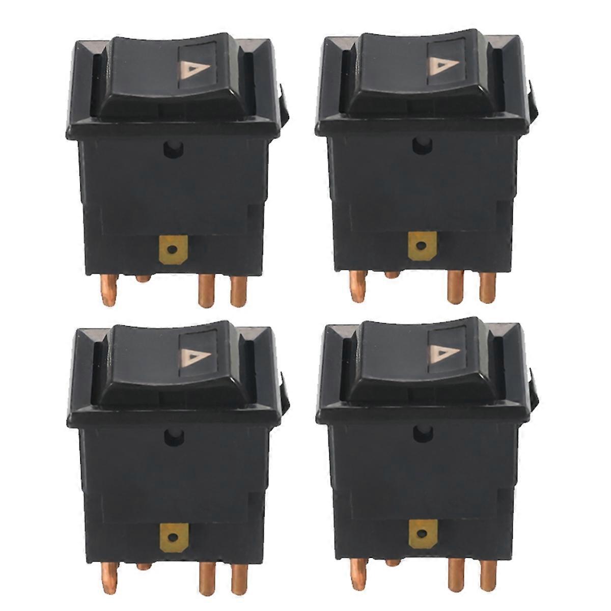 7 Pins Black Hazard Warning Lamp Switch For 90