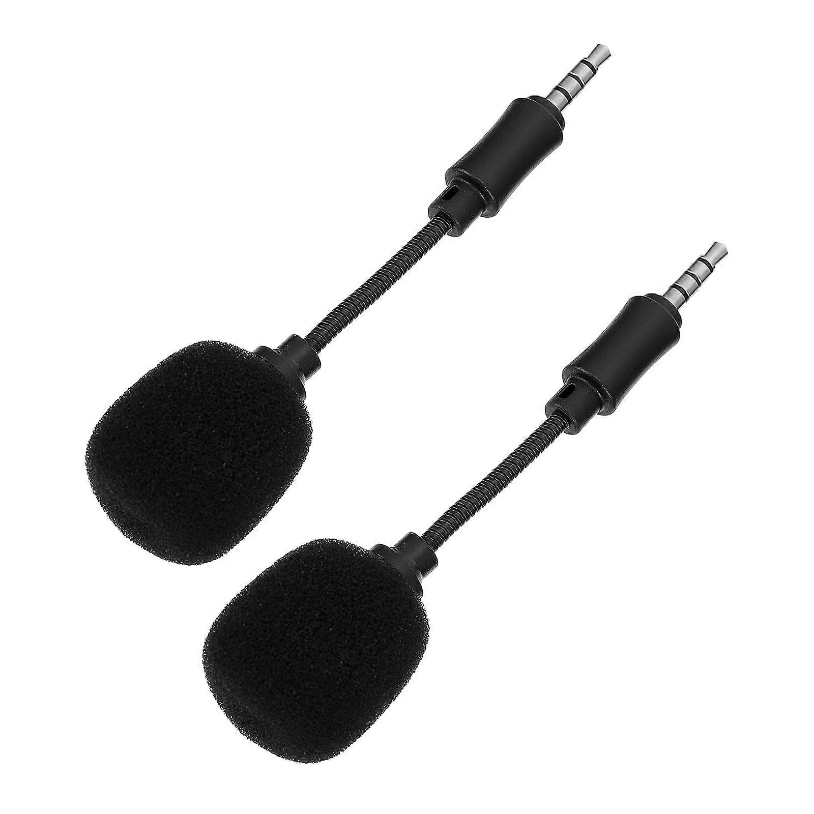Lavalier Microphone Noise Canceling -Directional Recording Mic For Phone Recording 2Pcs
