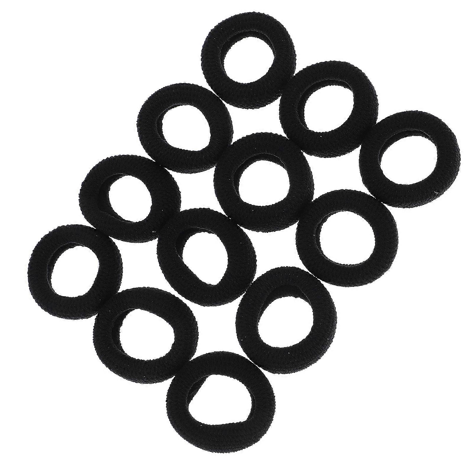 Here's a polished and professional product description based on your input:
**12pcs Thick Elastic Hair Ties – Strong Hold Ponytail Holders &