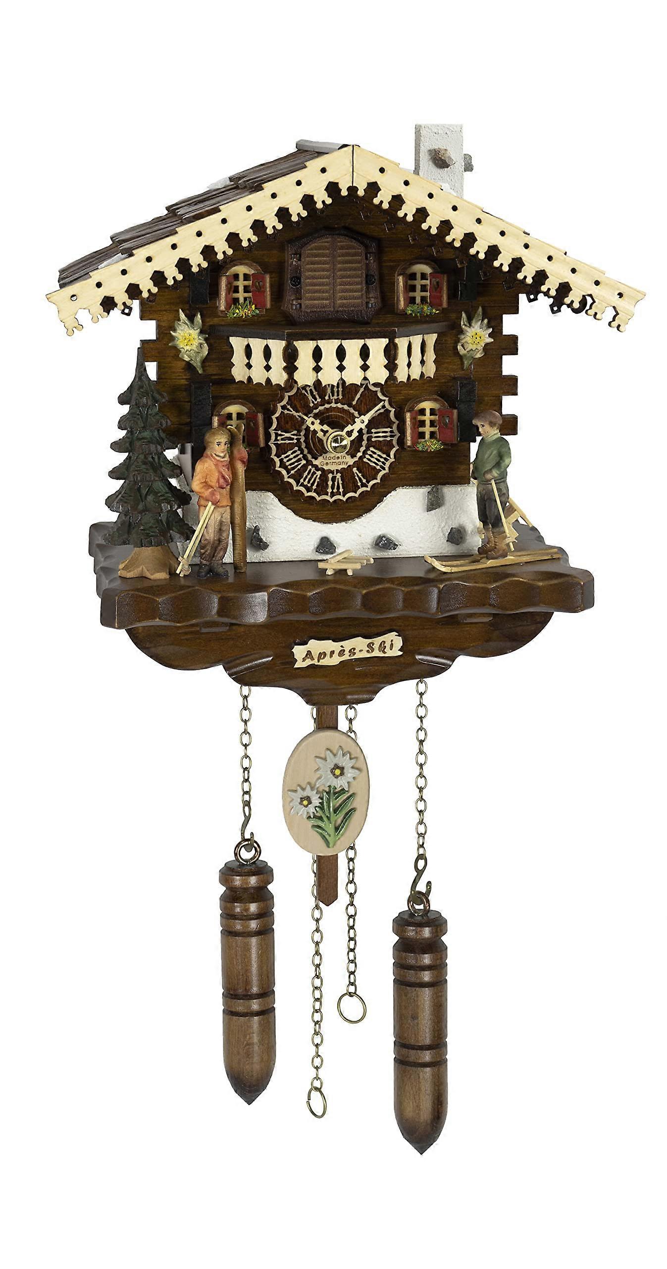 Quartz Cuckoo Clock Swiss House with Music TU 4275 QM HZZG