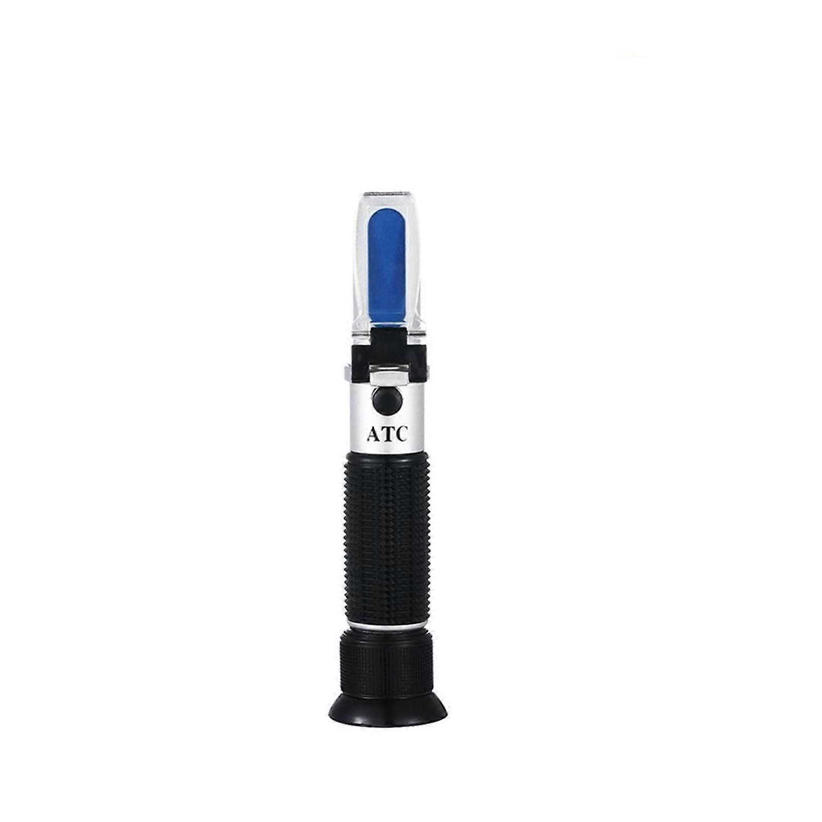 Handheld Sugar Meter ATC 010% Brix ABS Material Plastic Sugar Refractometer Sugar Content Tester, Precision Measurement A 010