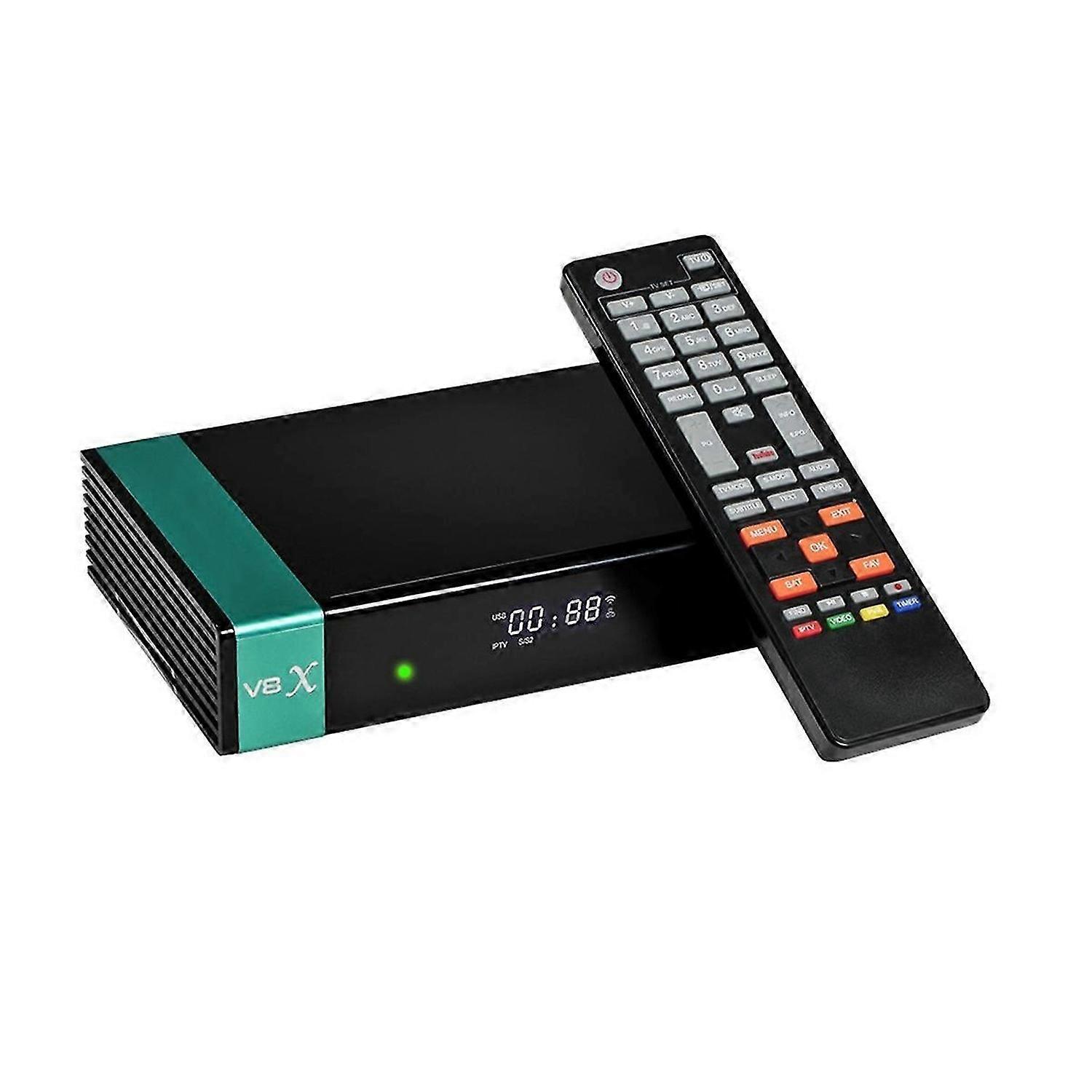 V8X DVB-S/S2/S2X Digital Satellite Receiver Full HD 1080P HEVC Built-in WiFi Support CA Card TV Rece