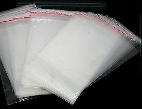 ® 200X SelfAdhesive Plastic Bag 9x8 cm