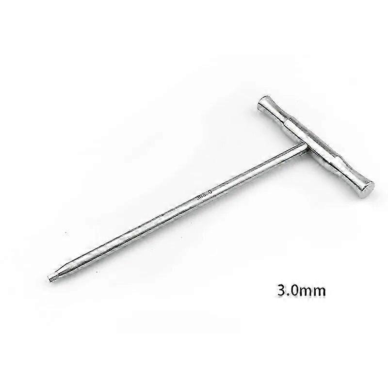 Instrumento ortopédico para animais de estimação Chave de fenda hexagonal de aço inoxidável com alça em T
