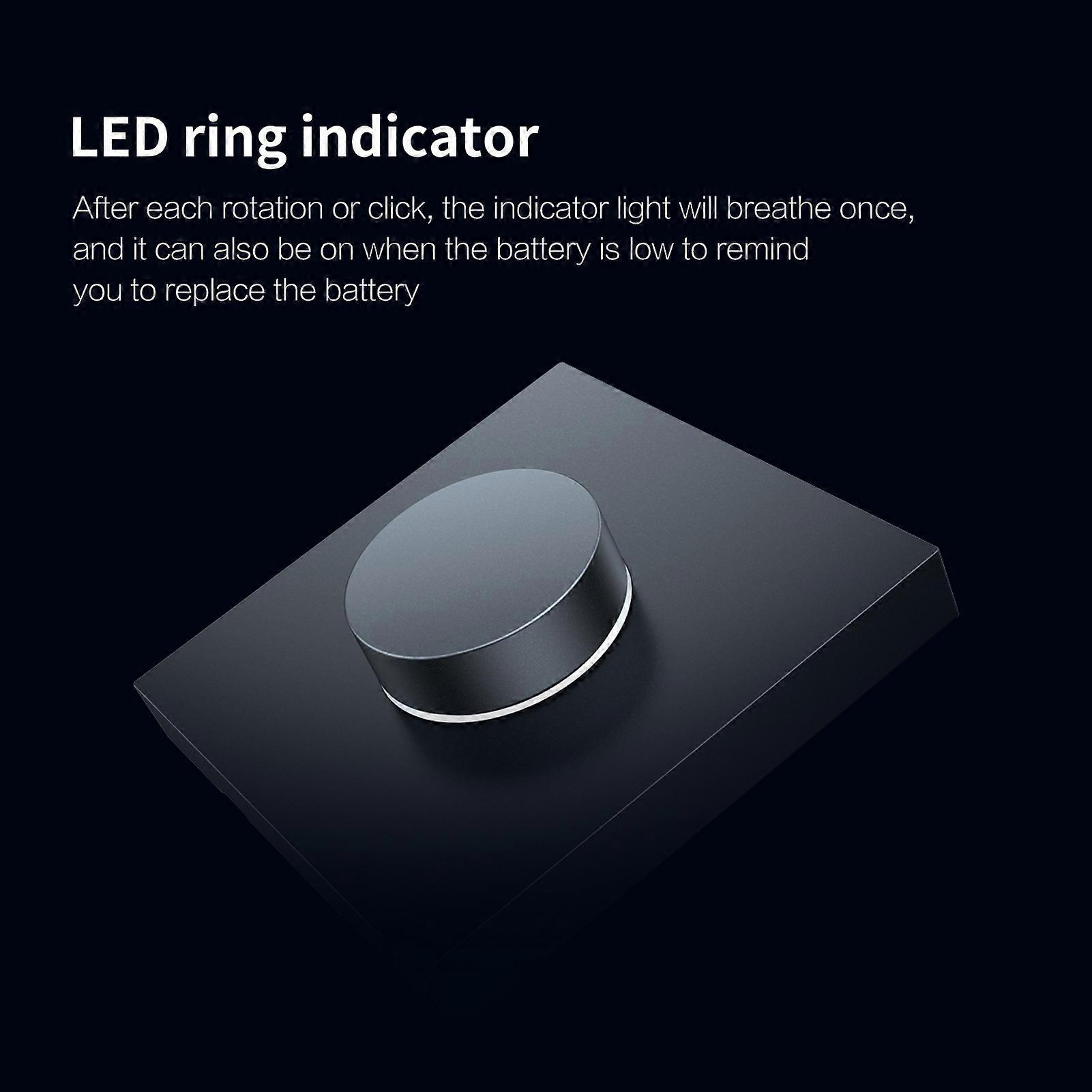 Aqara H1 Smart Dimmer: Wireless Zigbee 3.0 Switch for Homekit, Lights & Curtains Control