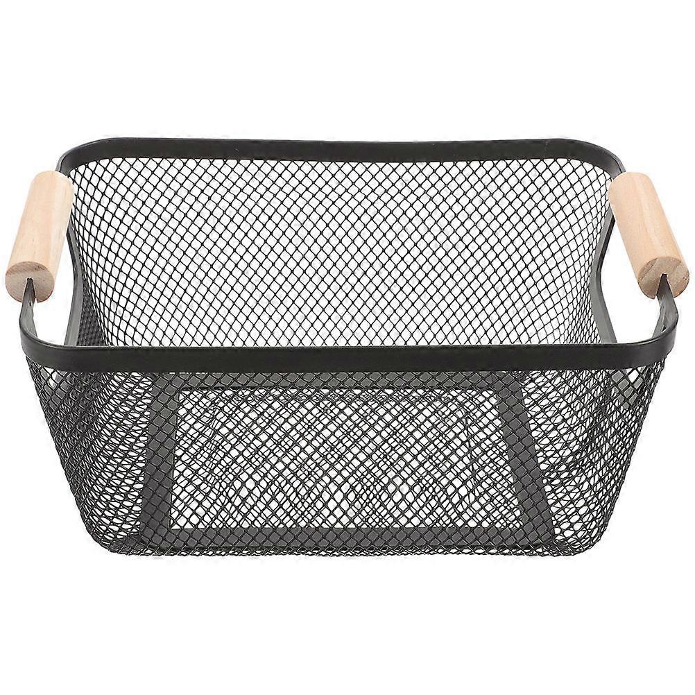 Decorative Basket Wire Fruit Basket Household Users Kitchen Iron 1Pack