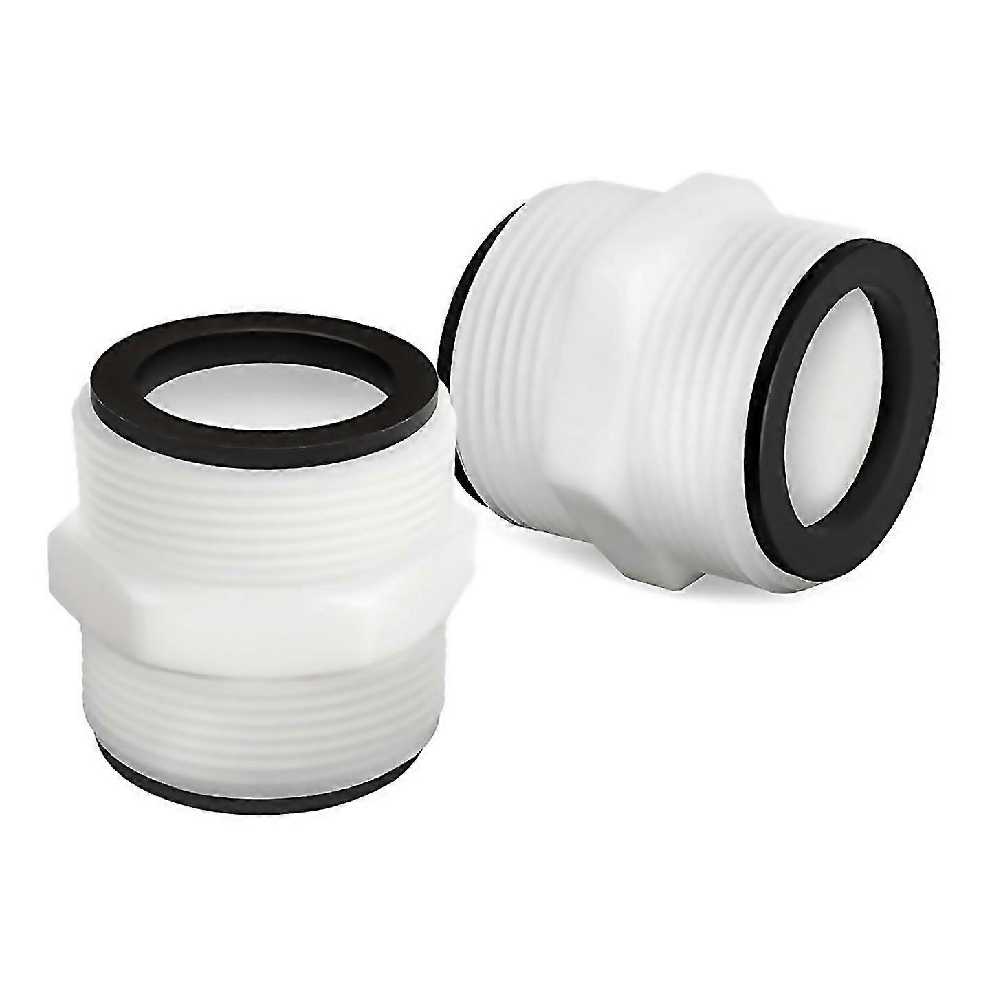 For 2 Pack Pool Hose Adapter 1.5 Inch Compatible For