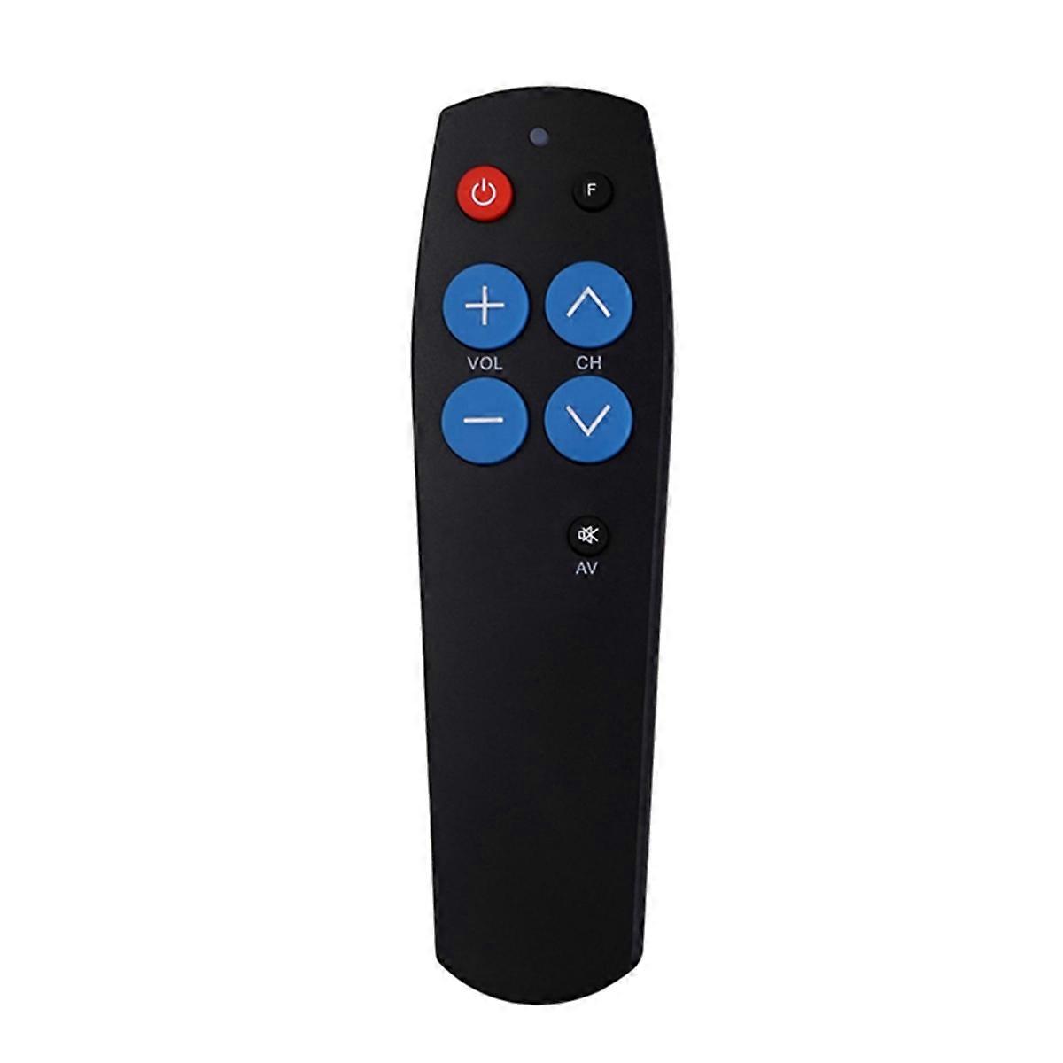 Universal Learn fjärrkontroll för seniorer, 7 Big Keys Smart Controller Kopiera kod från TV STB DVD BOX