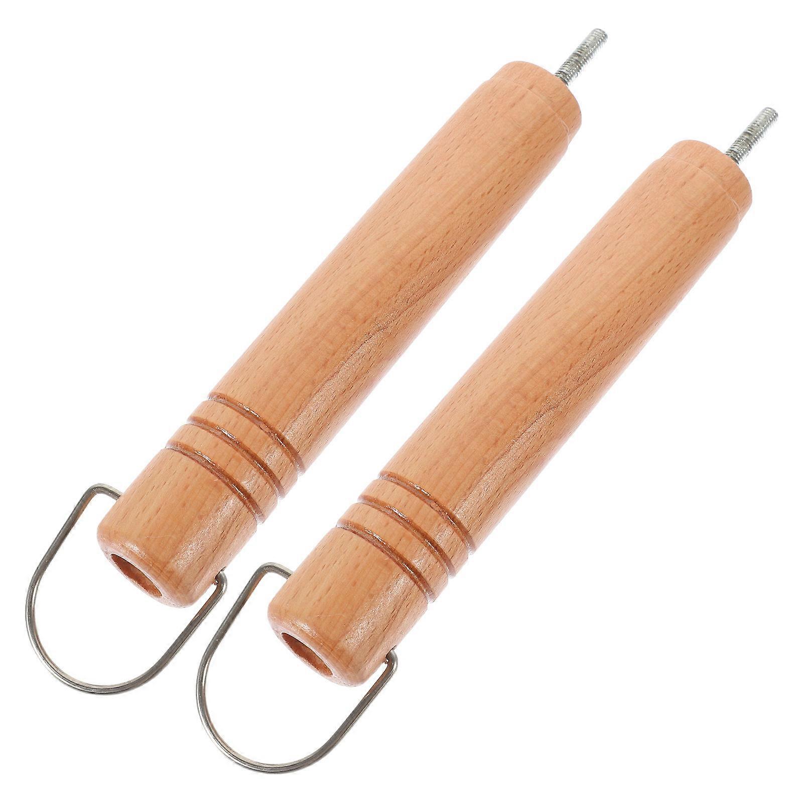 Wok Handle Replacement Detachable Pot Handles Cookware Home Cooks Long Handle Ergonomic 2Pack