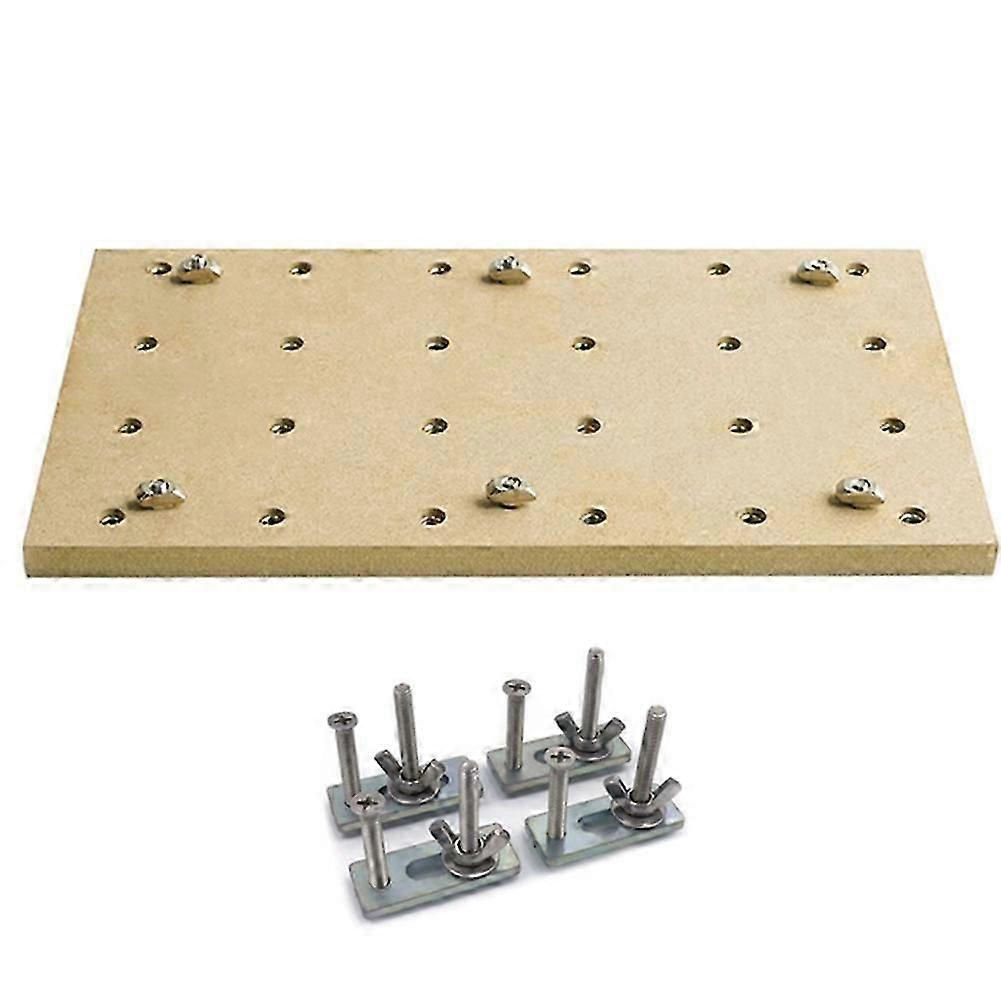 Worktable Work Bench for 3018 CNC Routers with Hold Down Clamp Accessories Milling DIY Engraving Mac