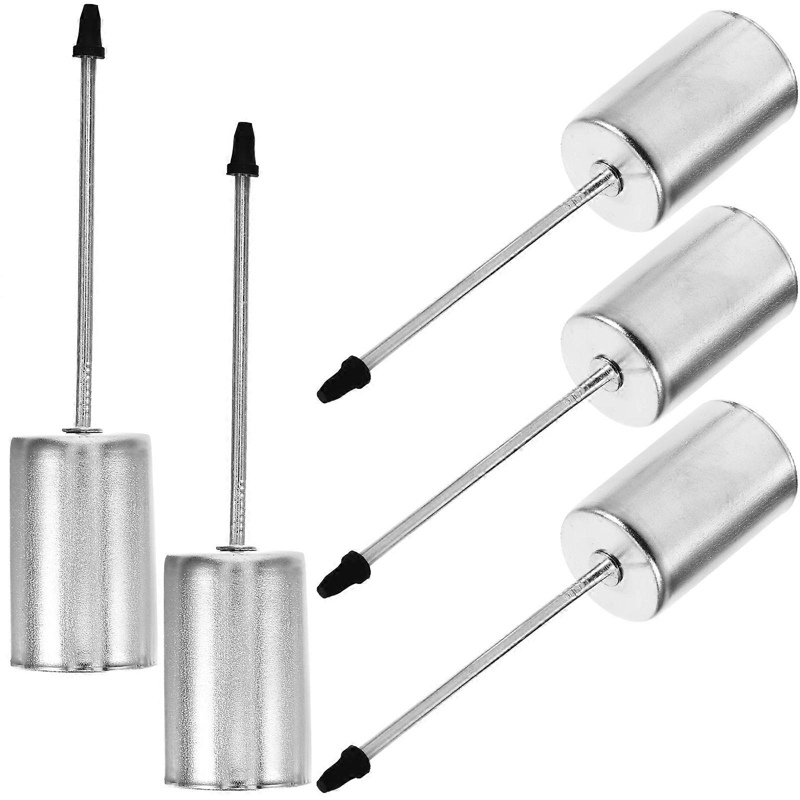 5pcs Iron Taper Candle Holders with Spike Inserts for Christmas Decor, Multi Functional Table and Tree Clippings