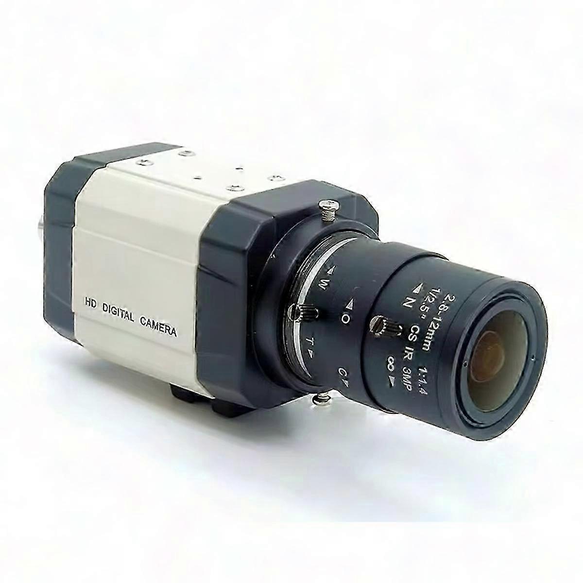 Webcam USB UVC 2K avec objectif zoom variable 2,8-12 mm