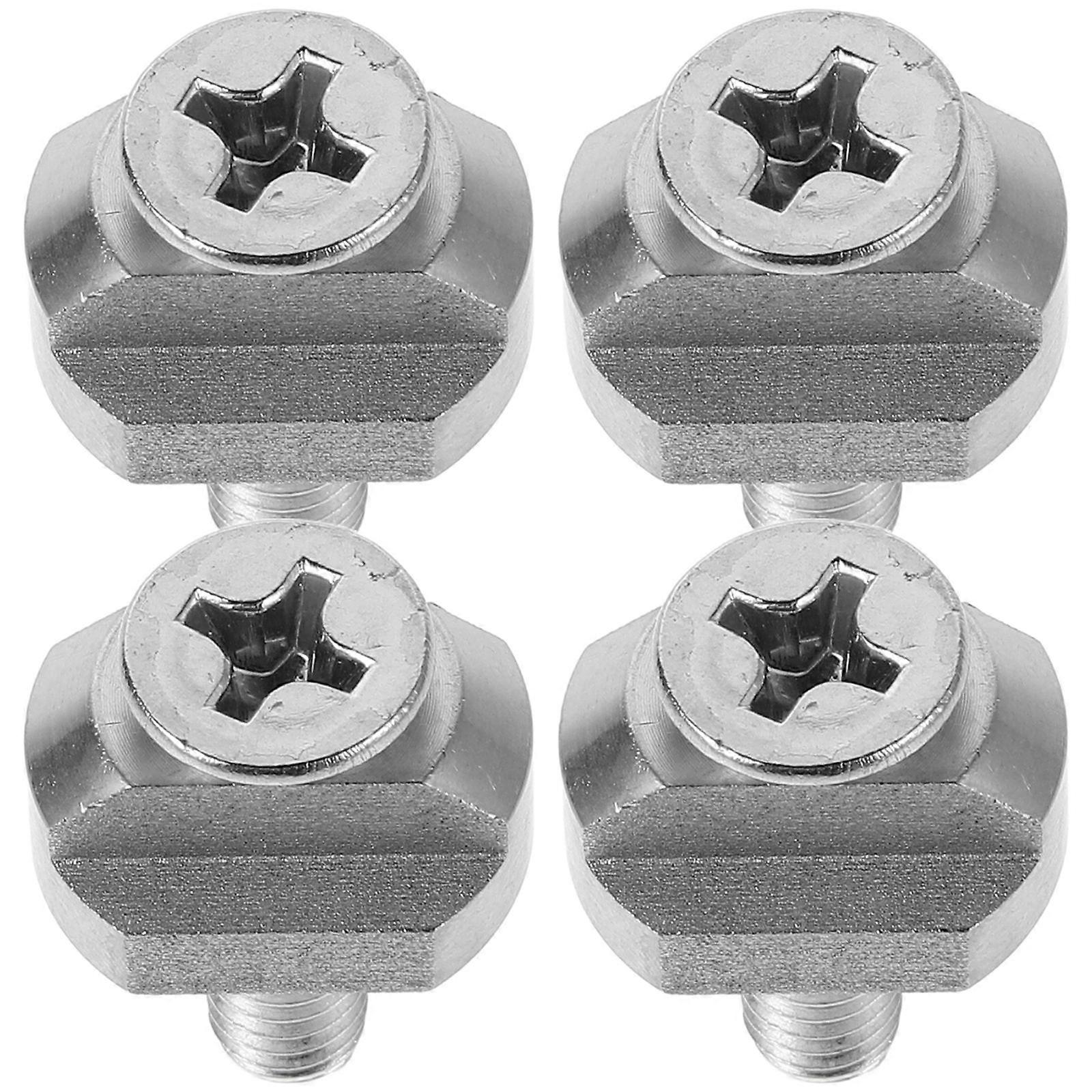 4pcs Stainless Steel T Nuts Sliding Nut Set for Surfing Accessories Attachment