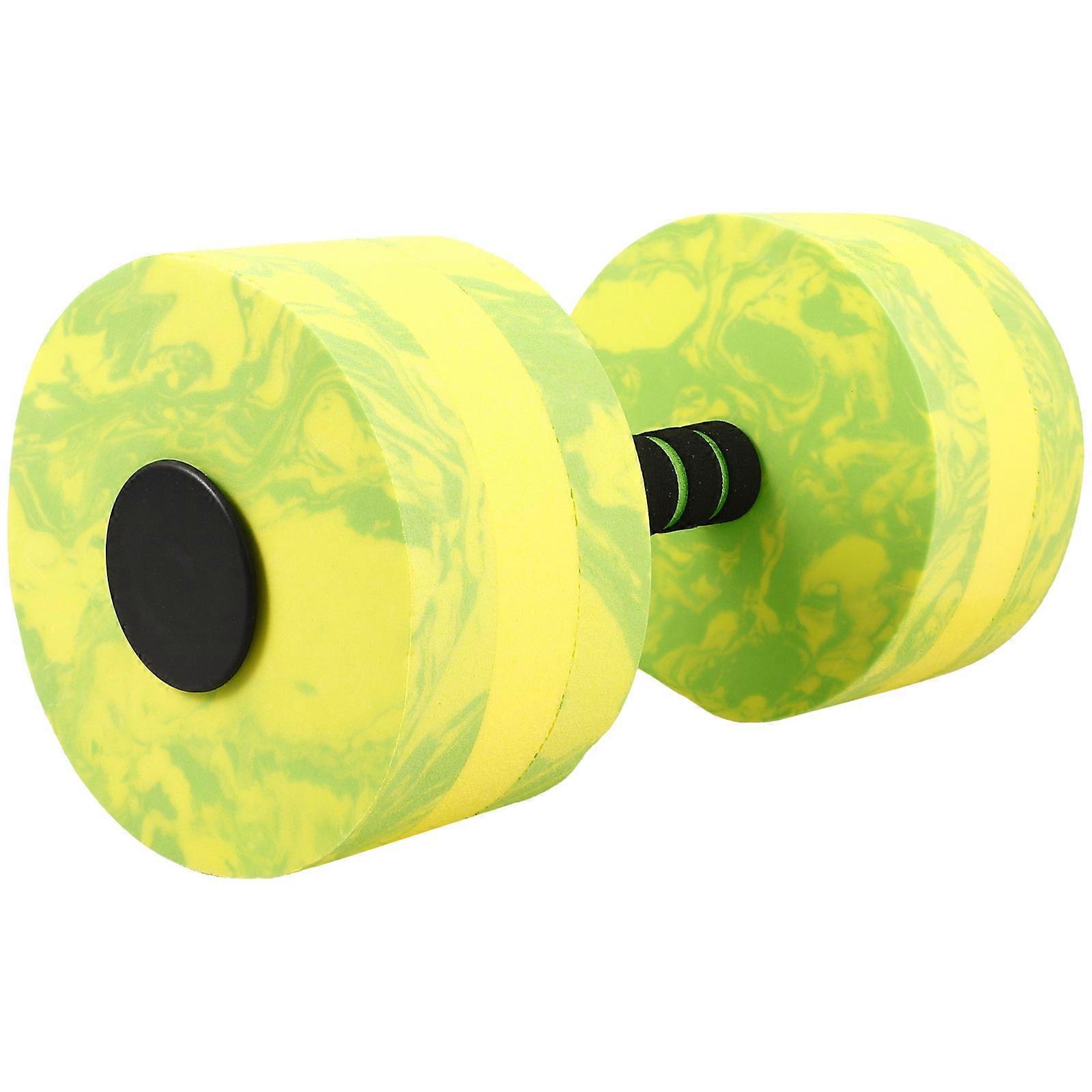 Pool Exercise Weights Water Dumbbell For Beach Activity Stability Improvement EVA Material Round Shape 1 Pair