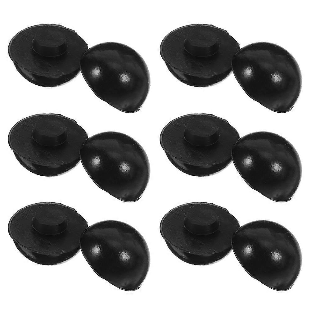 Ethereal Drum Foot Pads Tongue Drum Plug Replacement Silicone Drum Bottom Support for Drums Vibration Reduction 12Pcs