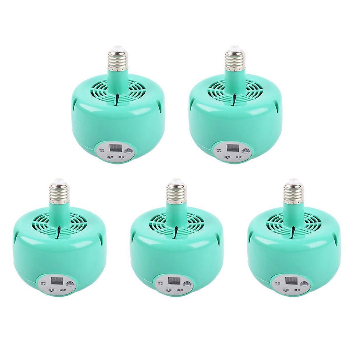 5X Heating Lamp Farm Animal Warm Light for Chicken Piglet Dog Pet Thermostatic Temperature Controlle