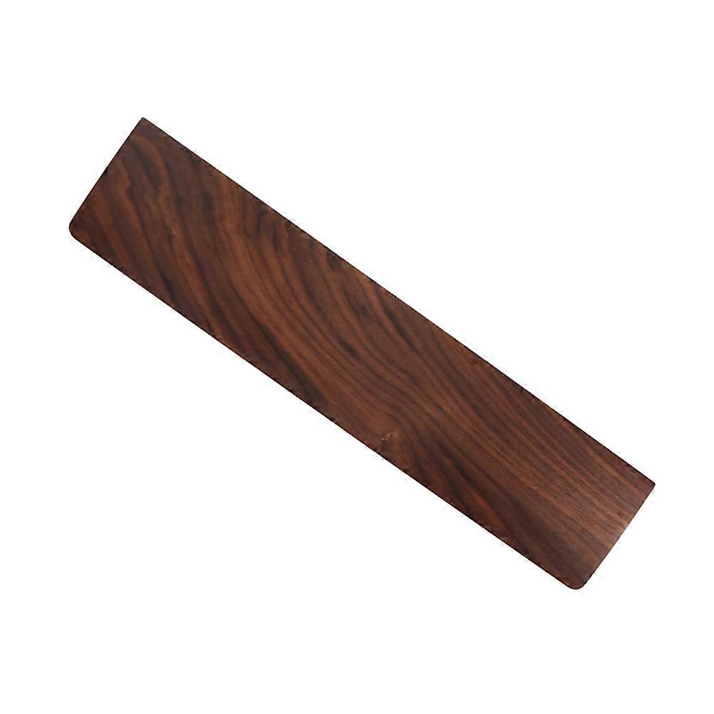 Ergonomic Wrist Rest For Keyboard Walnut Wood Wrist Support Long-Time Computer Use Elegant Vibe 1Pcs