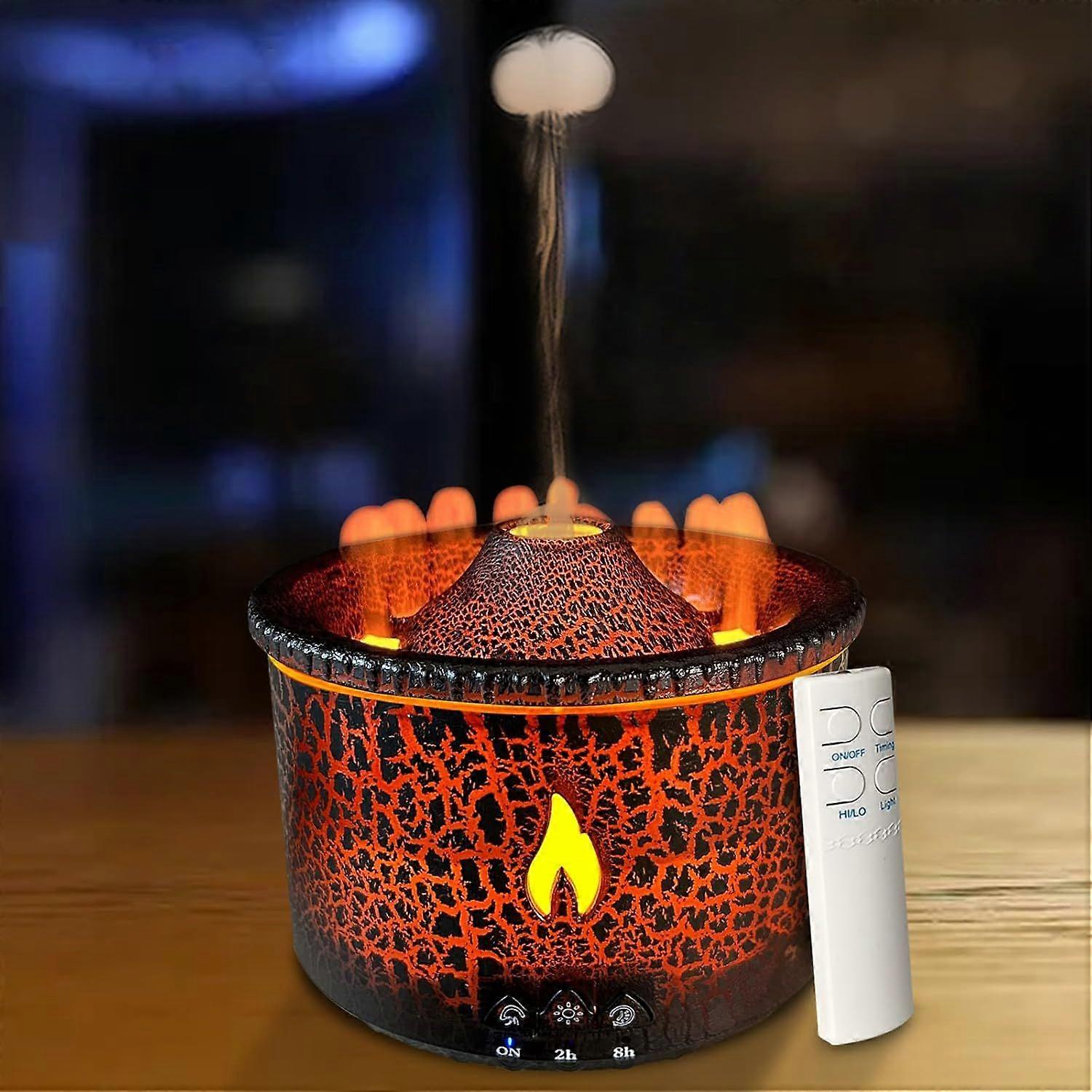 2025 Newest Volcano Diffuser, Essential Oil Diffuser 300ml Volcano Humidifier