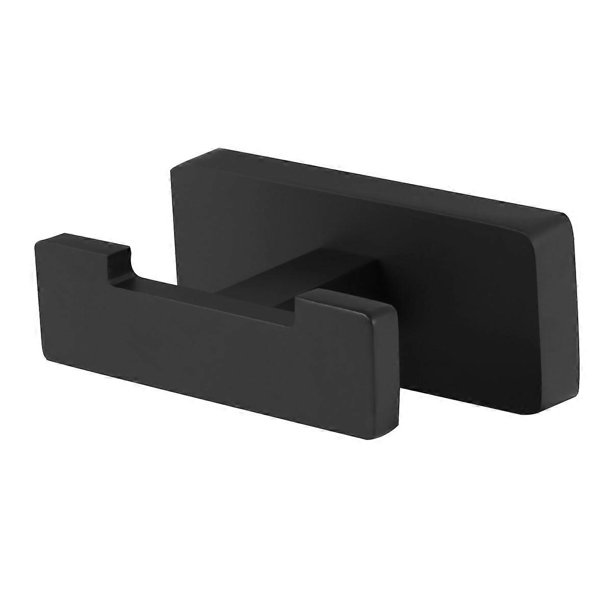 Modern Copper Wall Hooks for Bathroom Decorative BlackHooks with Smooth Edges Great 4 Pack