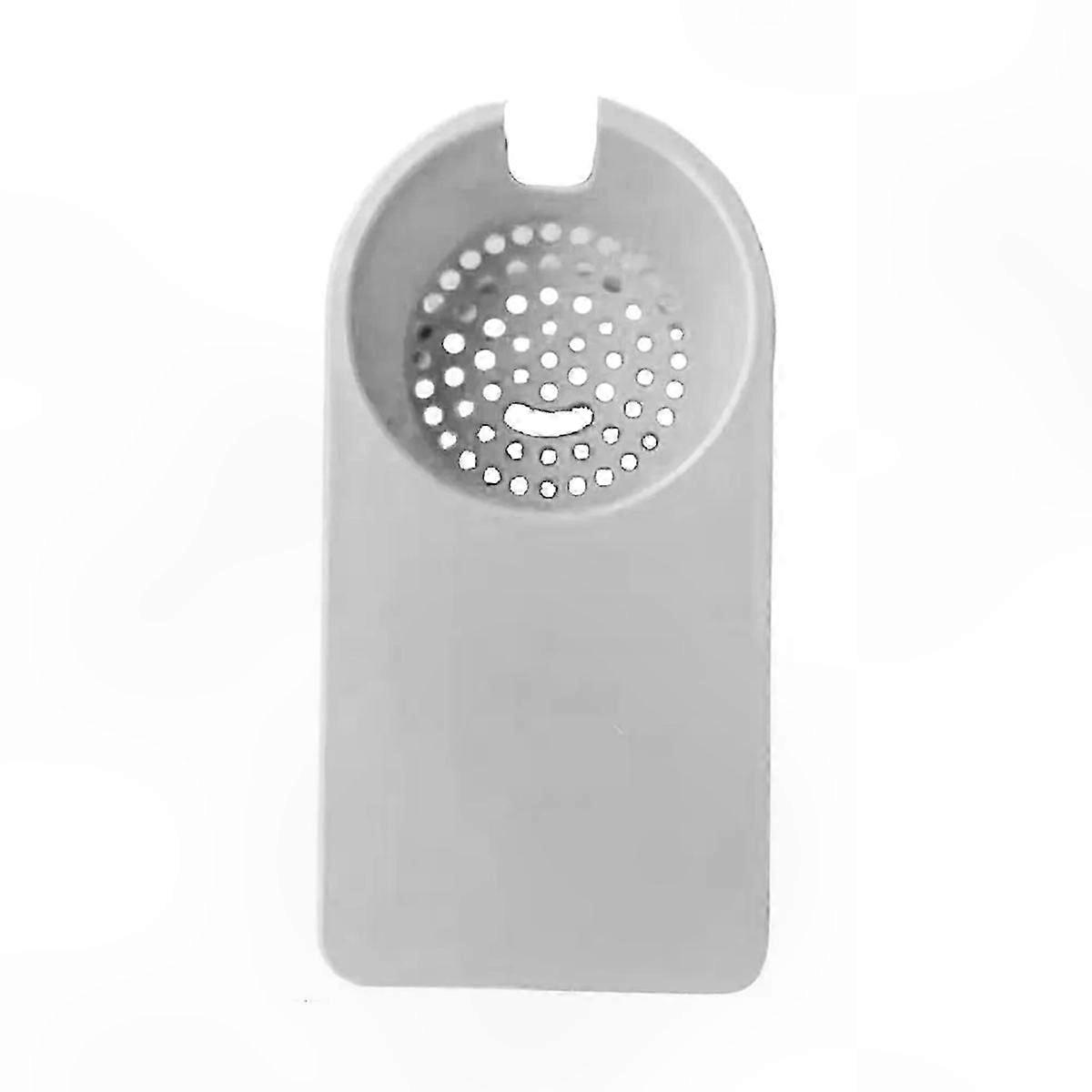 White Adjustable Cup Holder for Tables with Anti-Spill Design