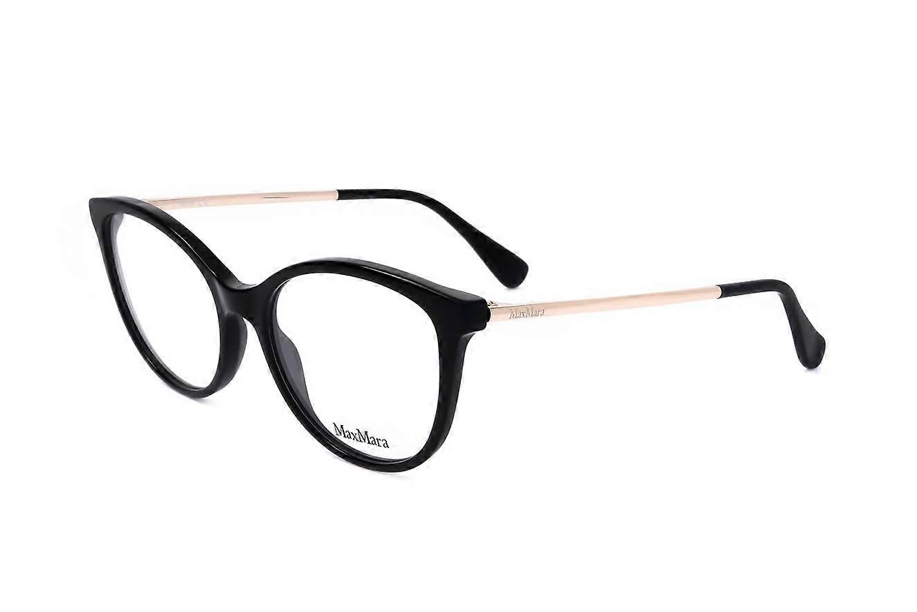 Eyewear Frames MaxMara MM5027 001 SHINY BLACK 53/17/140 WOMAN