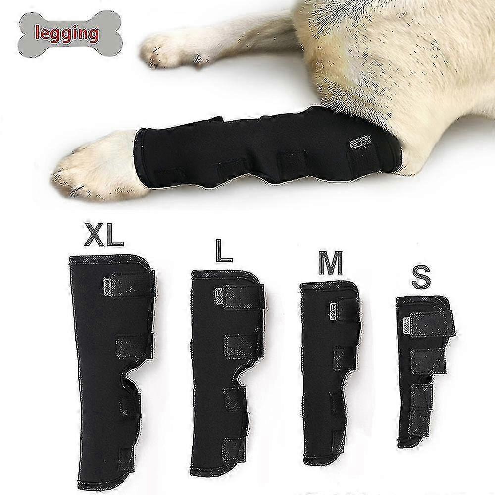 Dog compression sleeve for joints - breathable leg protector for healing
