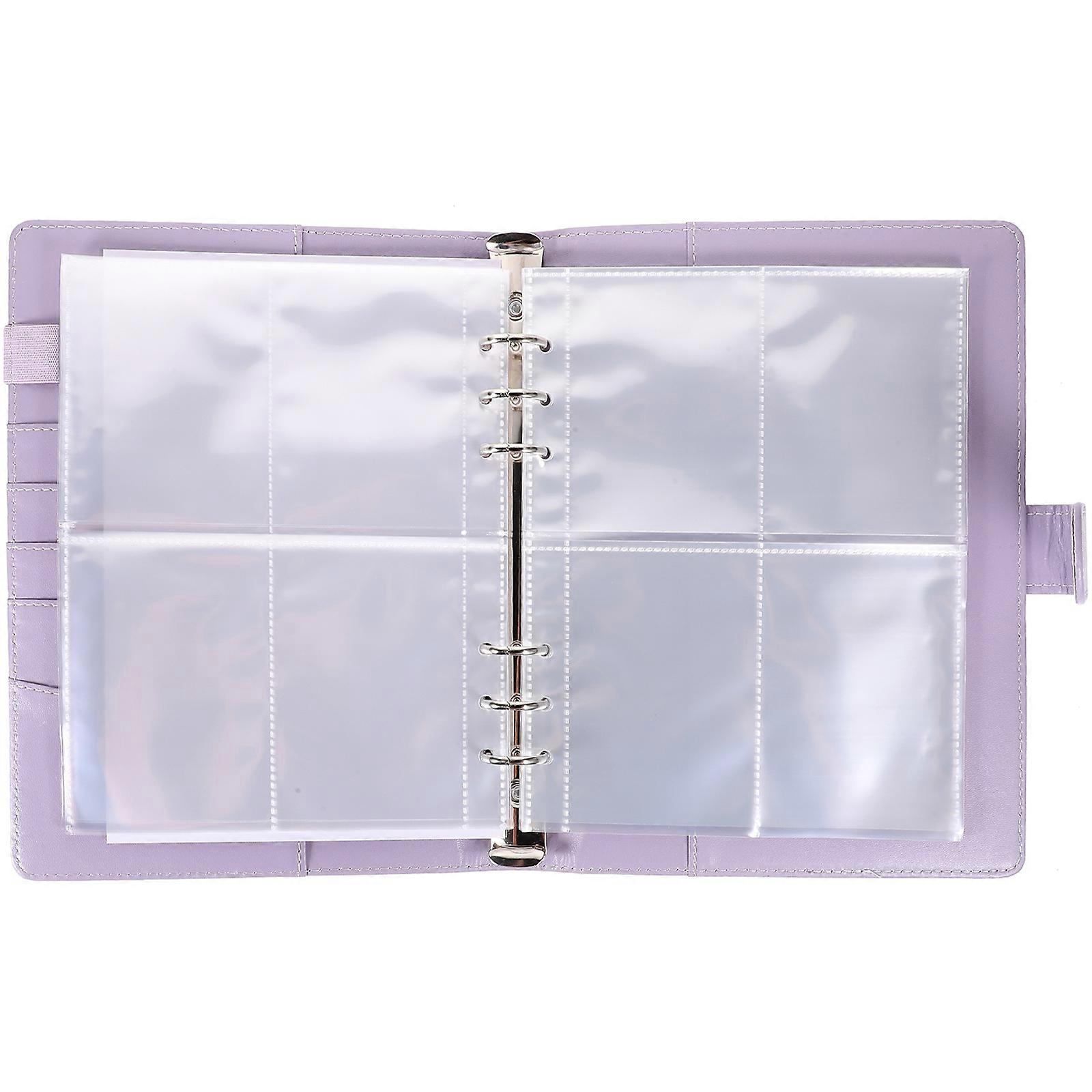 Purple Budget Planner Notebook for Saving Money – Financial Tracker & Expense Planner for Money Saving Challenges & Finance Organisation