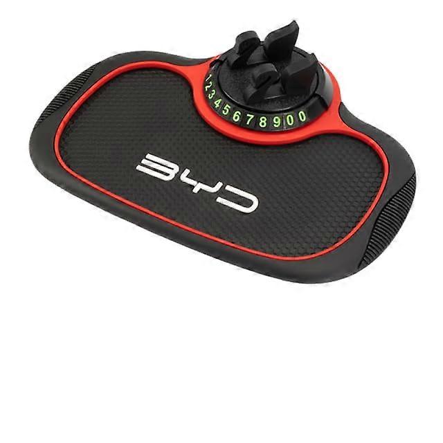 Anti-Slip Dash Mat With Rotating Car Phone Holder For BYD King DM-i Dashboard Phone Mount Car Accessory