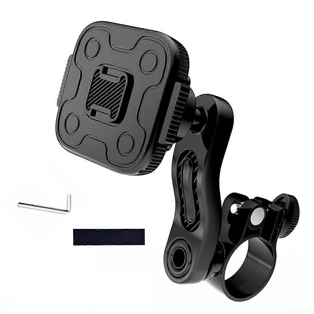 Magnetic Phone Holder for Bicycle, Removable, 360-Degree Rotation, Compatible with Smartphones Up to 6.5 Inches