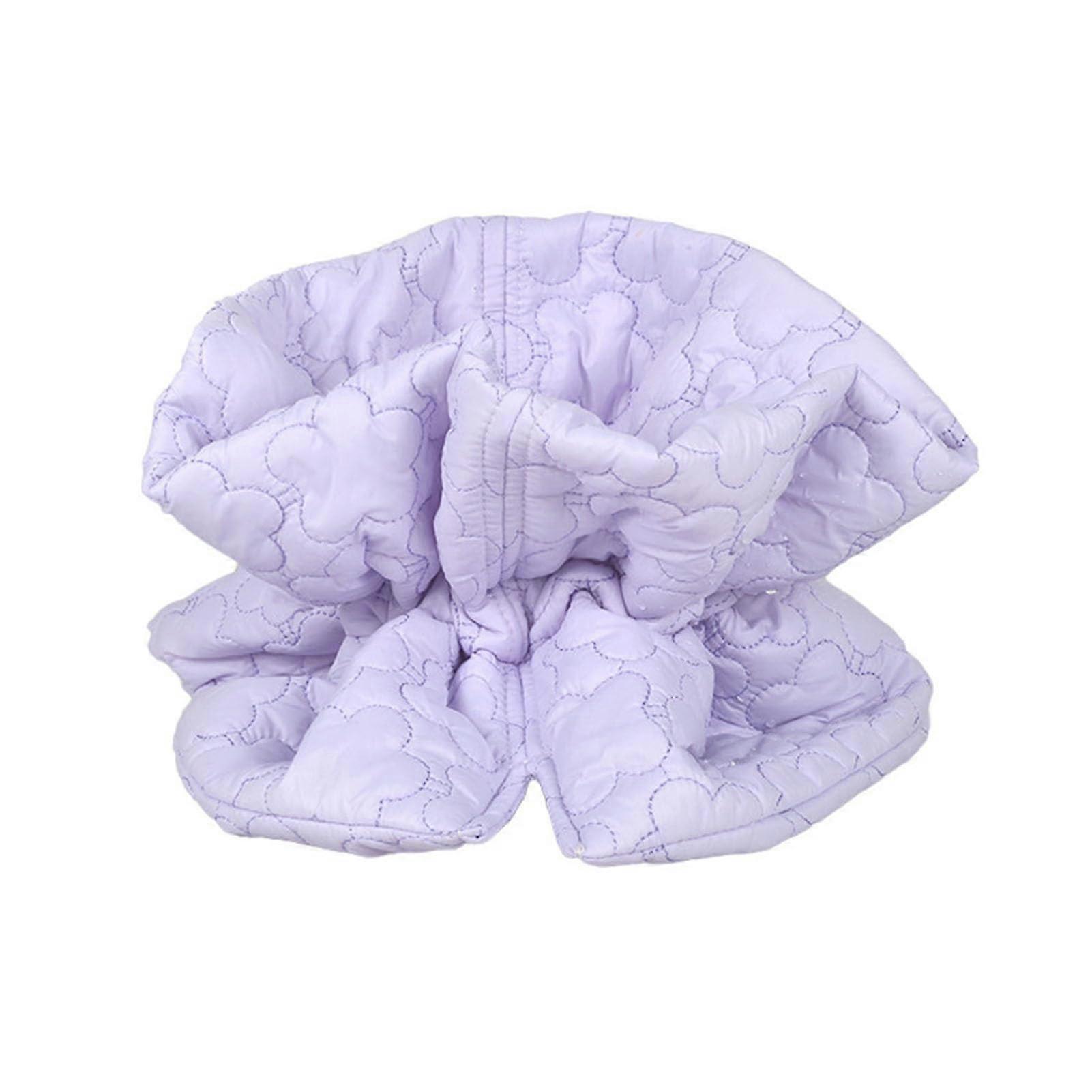 Pet Healing Cone Adjustable Cat Recovery Collar Violet Flower Stops Licking And Biting Promotes Easy Eating And Drinking