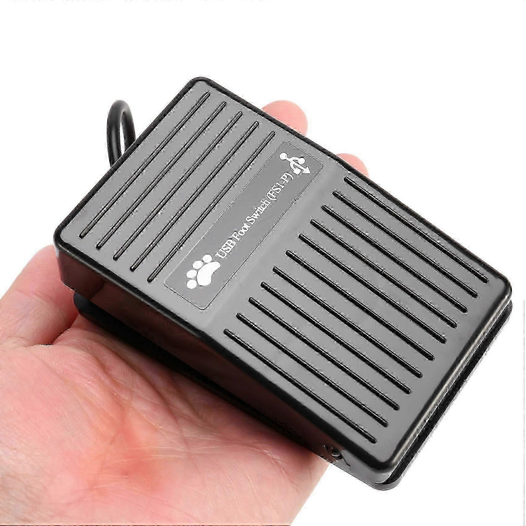 USB Pédale Interrupteur Contrôle Clavier Action pour PC Jeux Informatiques Nouveau PCsensor Pédale de commande au pied USB HID