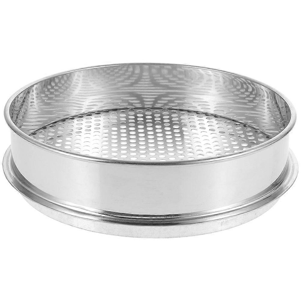 Stainless Steel Soil Sifter for Gardening Efficient Test Sieve
