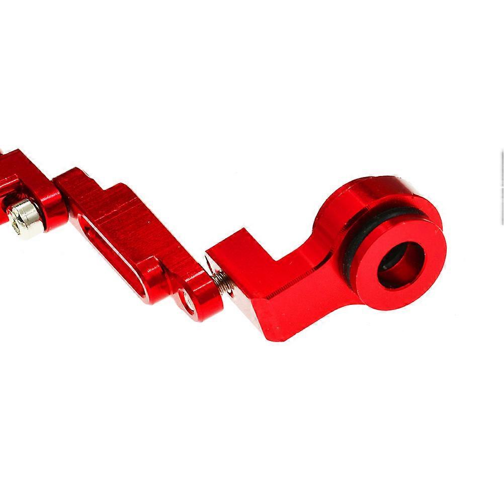 Motorcycle Oiler Support Bracket Made of Aluminum Alloy for Pump Up Accessories Red Fits Most Sizes