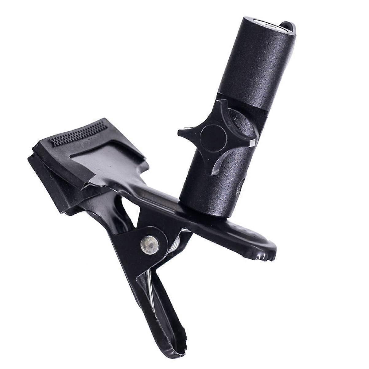 Photo Video Studio Metal Clamp Umbrella Reflector Holder 2-Inch Adjustable Durable Aluminum Clamp for Photography Lighting