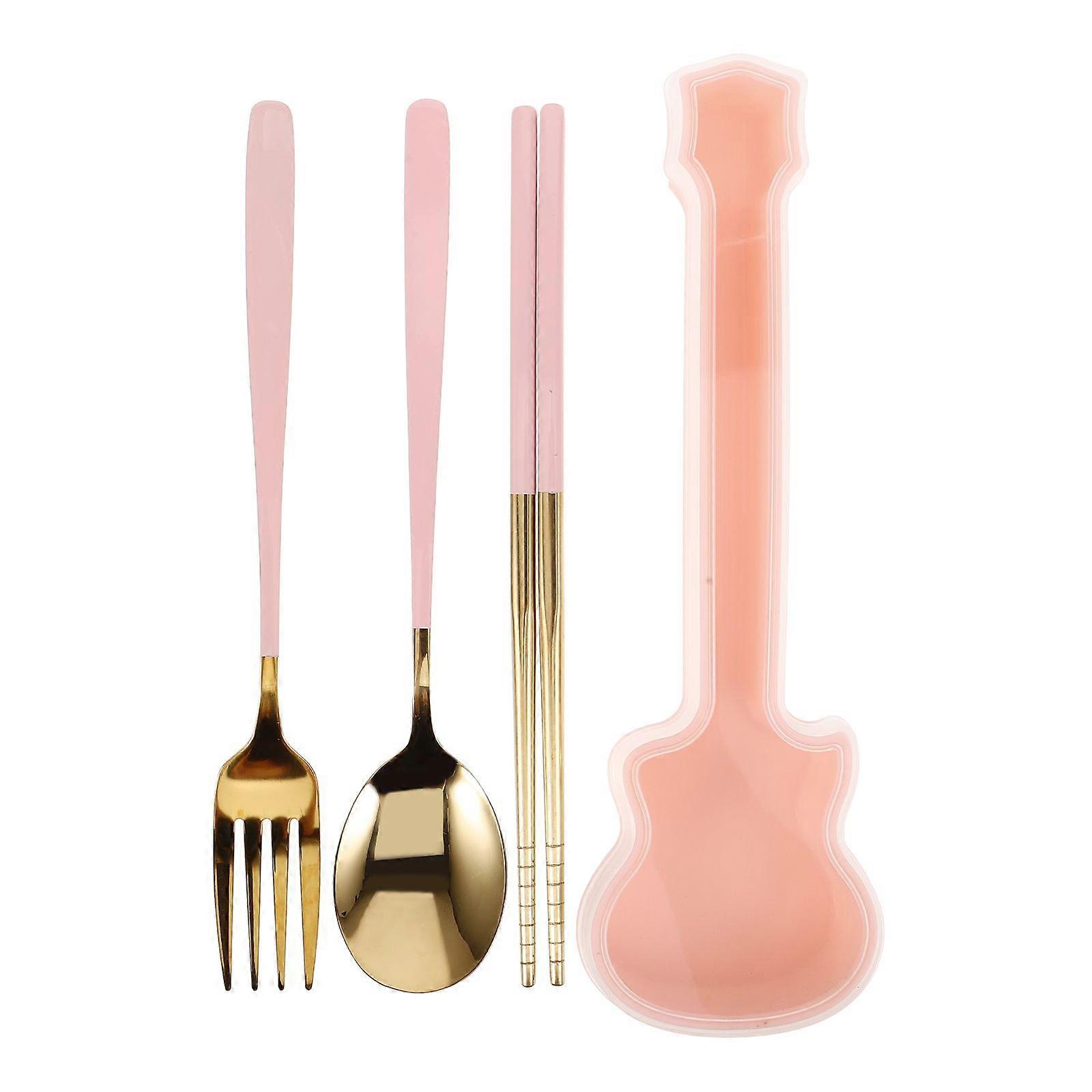 1 Set Utensils For Lunch Box Lunch Utensil Set Travel Utensils Reusable Utensils Set With Case Lunch Utensils Set For Work