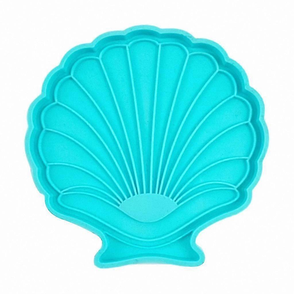 Crystal Shell Coaster Mold for DIY Crafting Plaster and Epoxy Resin Casting Soap Molds