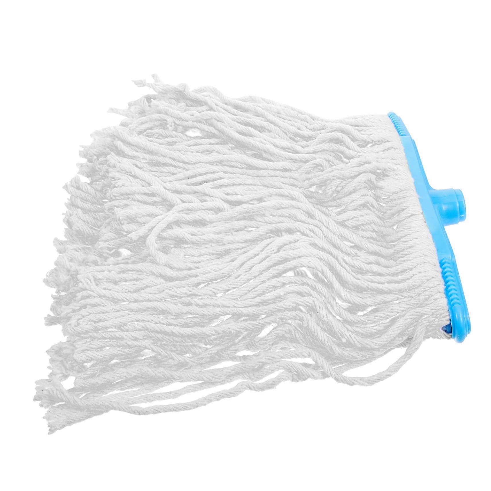 Replaceable Mop Head Rope Wiper Heads For Industrial Mops Water-Absorbing Plastic Mop Refill Vintage Mop Compatibility