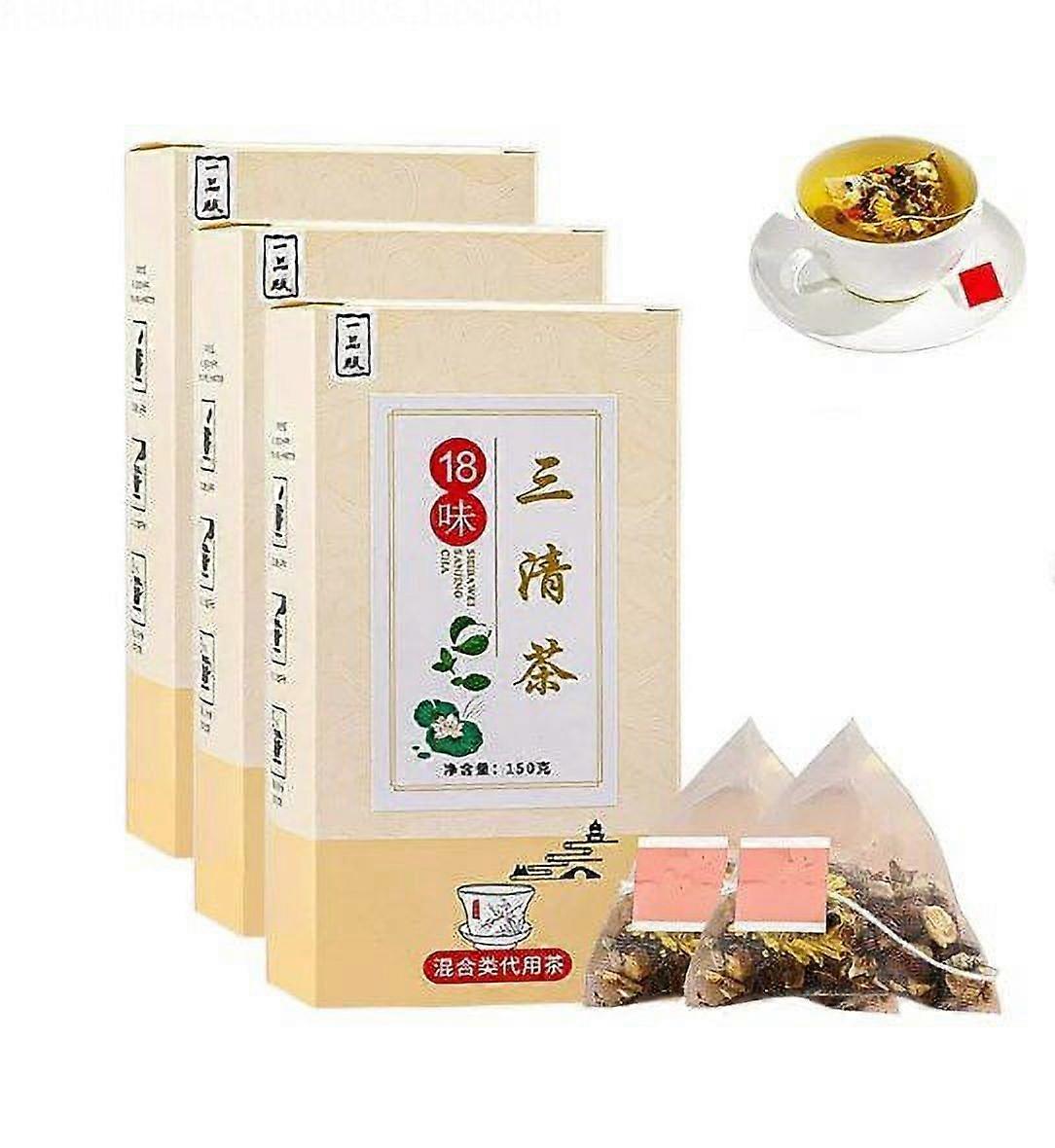 毎日の滋養のある肝臓茶、滋養のある肝臓と保護肝臓茶、毎日の肝臓茶、45袋/ 3パック