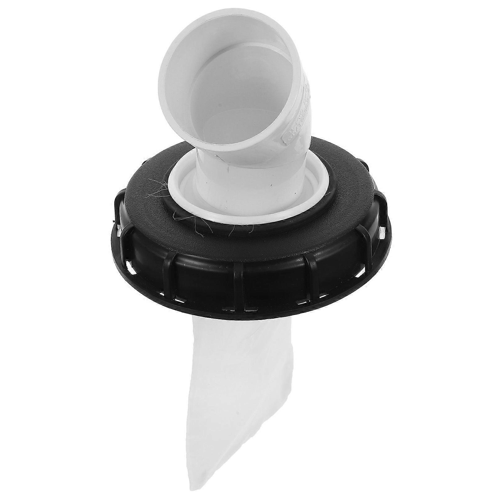 1 Set Ibc Tote Lid With Filter 45 Degree Plastic Ibc Tote Cover Portable Ibc Tote Fittings For Rainwater Ibc Container Rainwater Collection System