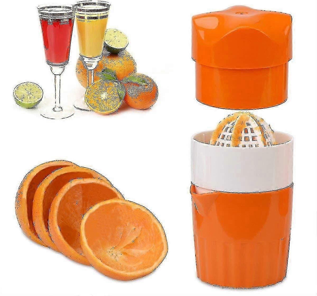 Citrus Juicer Orange Squeezer, Manual Juicer,hand Juicer,orange Juicer With Strainer And Container, For Lemon,orange,lime,citrus