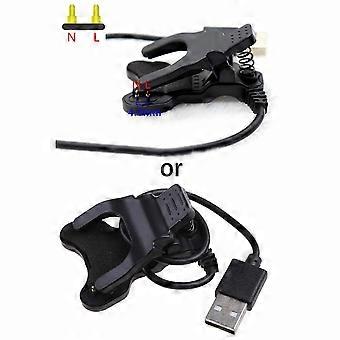 USB-Ladekabel für Fitness-Tracker - 2/3-poliger 3/4/7-mm-Ladeclip, der mit mehreren Modellen kompatibel ist
