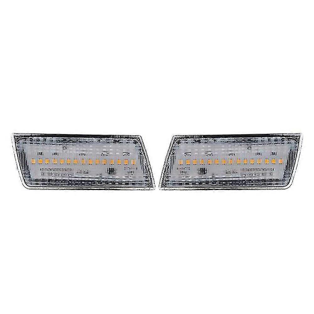 LED side marker lights and front bumper turn signals, 2 pieces, suitable for 2005 - 2010 models 300/300c, energy-saving and waterproof